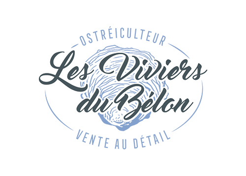 Identité visuelle "Les Viviers du Bélon"