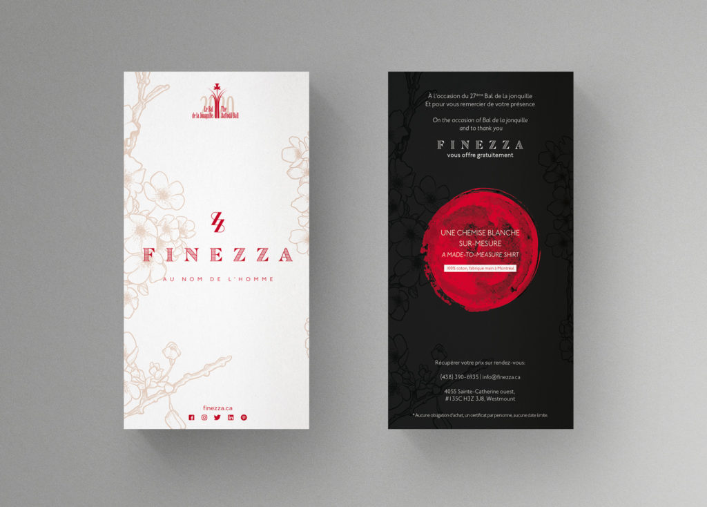 Finezza - Com un poisson - Graphic design