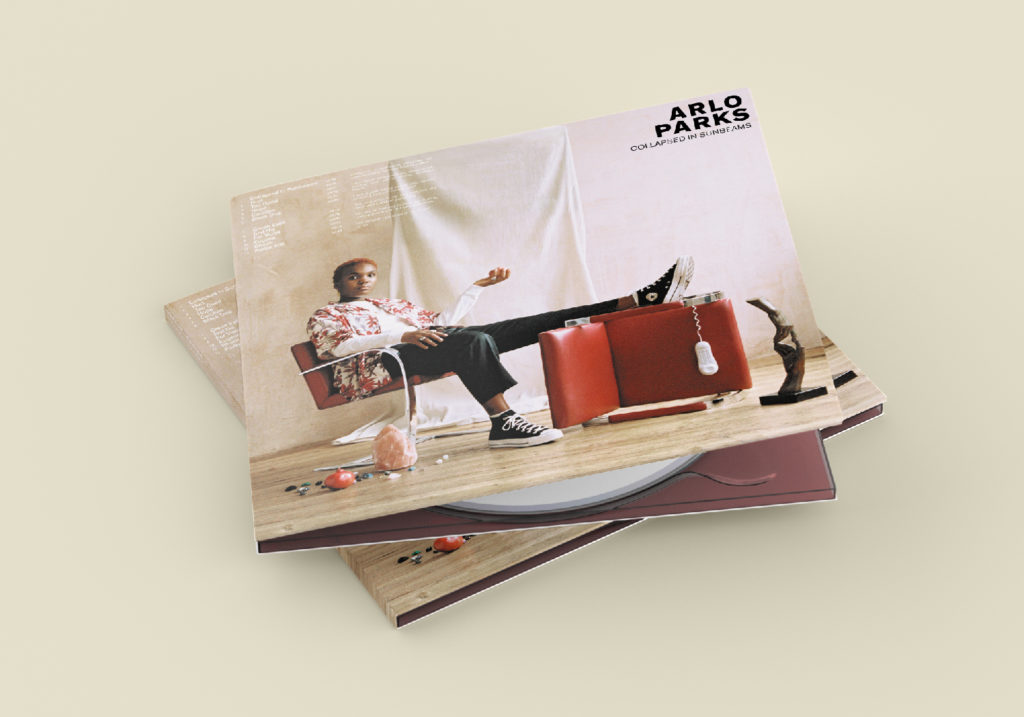 Arlo Parks - CD Promo - Com un poisson Design graphique