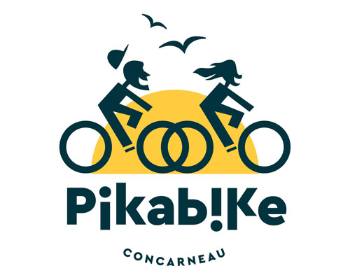 Pikabike - Concarneau - graphiste - Freelance - Com un poisson