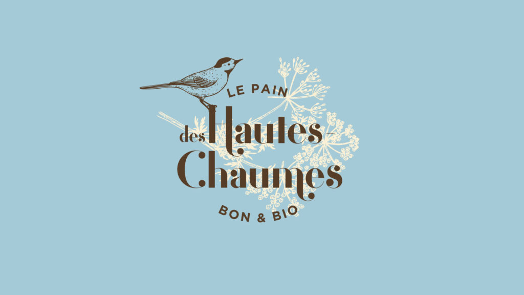 Logo - Branding - Pain des hautes Chaumes - Graphiste indépendant basé à Quimperlé en Bretagne, Finistère. Riec-sur-Bélon