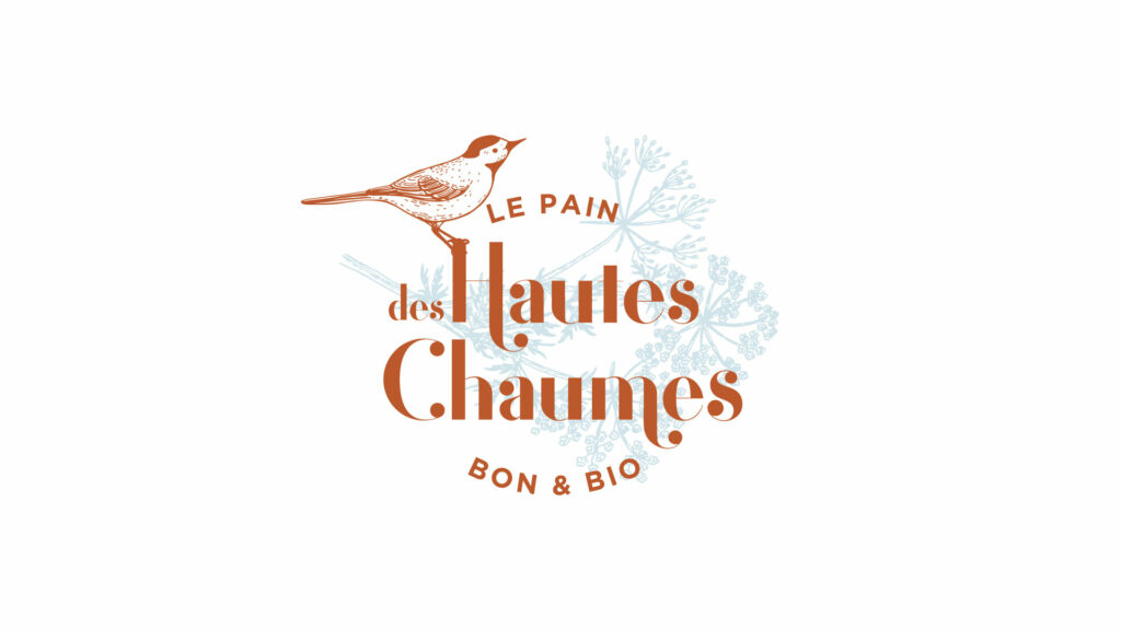Logo - Branding - Pain des hautes Chaumes - Graphiste indépendant basé à Quimperlé en Bretagne, Finistère. Riec-sur-Bélon