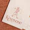 Riverose Paris - logo - branding - graphiste Paris - Quimper - direction artistique - Com un poisson