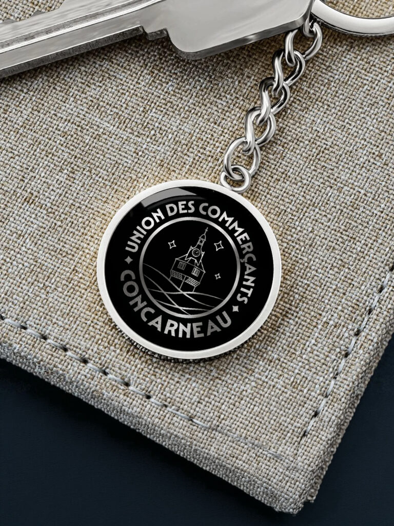 Logo - branding - Concarneau - UCC - Com un poisson - Graphiste Bretagne