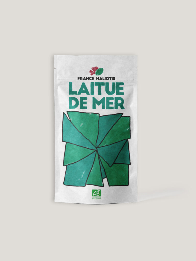 packaging France Haliotis algues bretagne Com un poisson graphiste