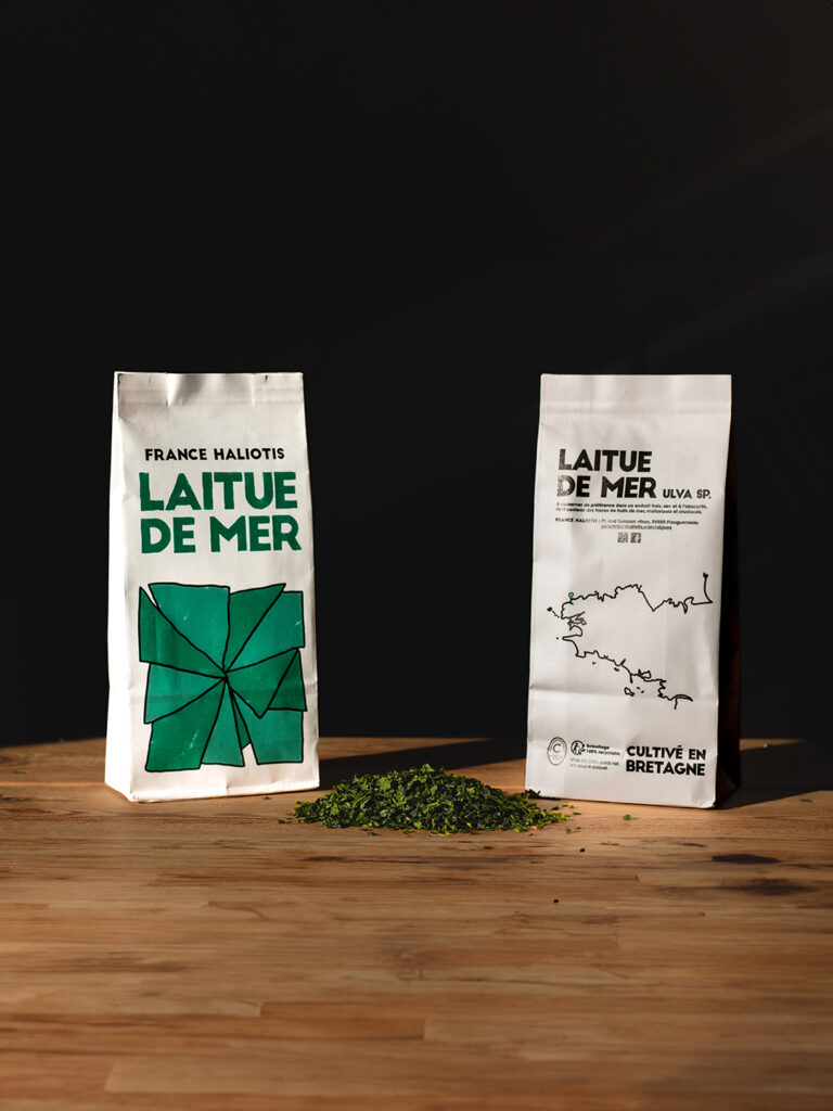 packaging France Haliotis algues bretagne Com un poisson graphiste